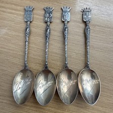 4er Set Französische Silber