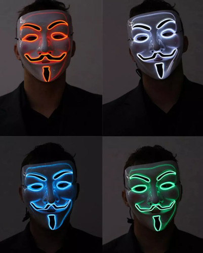 Led vendetta maske für - led,