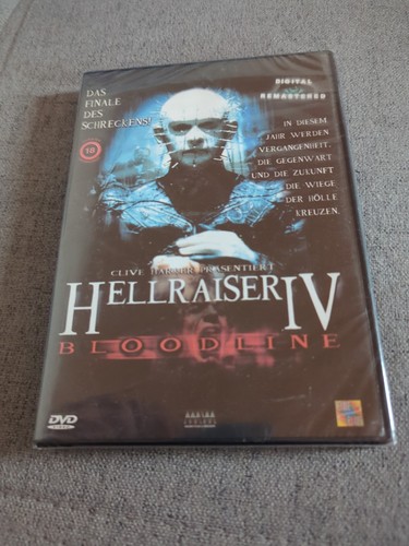 Dvd hellraiser bloodline - iv,