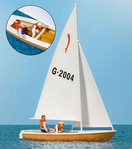 Preiser 10681 segelboot - 10681,