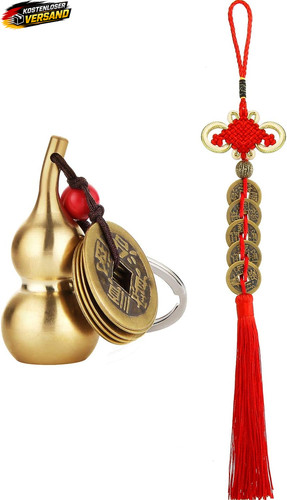 Chinesische glücksmünzen - chinesische,