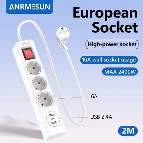 Steckdosenleiste mit usb - steckdosenleiste,
