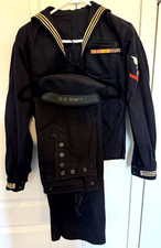 Vintage WW2 US Navy Dress Blue