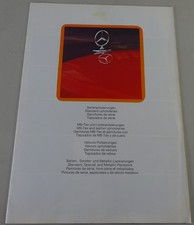 Prospekt / Mercedes-Benz