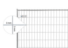 Bauzaun EUTOP 100 Stück 3,50