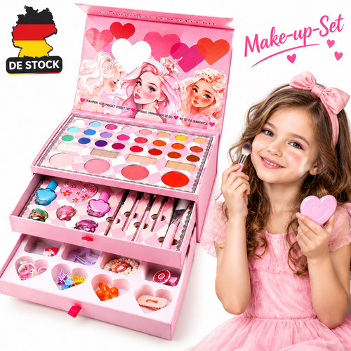 Kinder schminkset mit spiegel - kinder-schminkset,