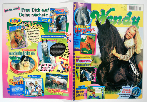 Wendy mädchen pferde comic - wendy,