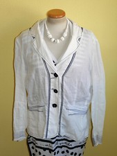 Leinenjacke Tuzzi Blazer weiß