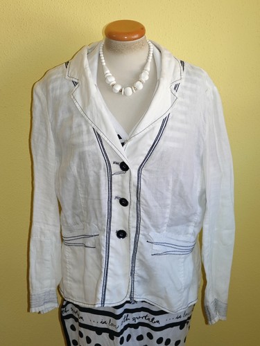 Leinenjacke tuzzi blazer - leinenjacke,