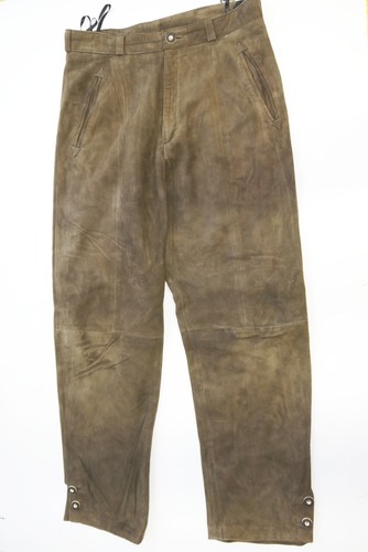 Lange lederhose schlicht - lederhose,