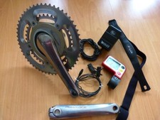 Wenig genutztes SRM Powermeter mit 7800er Dura Ace Kurbel, 172,5mm, 53/39 u. PC5