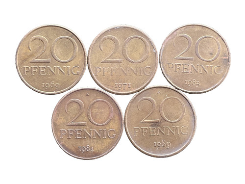 Münzen pfennig ddr - münzen,