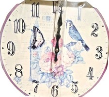 Mebus Wanduhr Quarz Holz