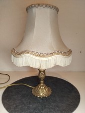 Alte französische Mod dep Bronze Tischlampe 