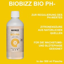 BioBizz Bio pH- minus 500 ml
