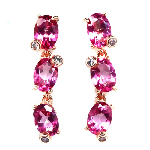 925 silber 5x7 pink - 925,
