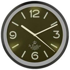 Edelstahl-Funk-Wanduhr