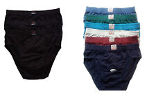 3/6/9/12 Herren Slip Unterhosen Baumwolle Sportslip Gr.5-13,S-6XL auch Übergröße