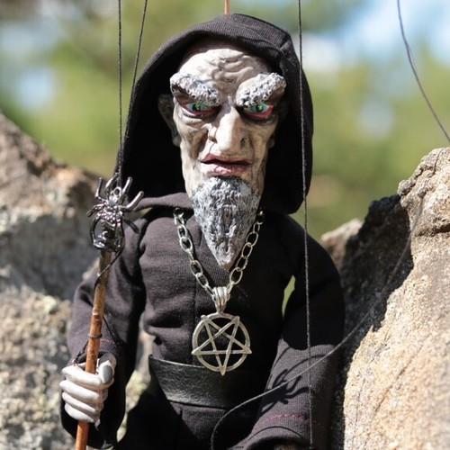 Czech folk art marionette - czech,