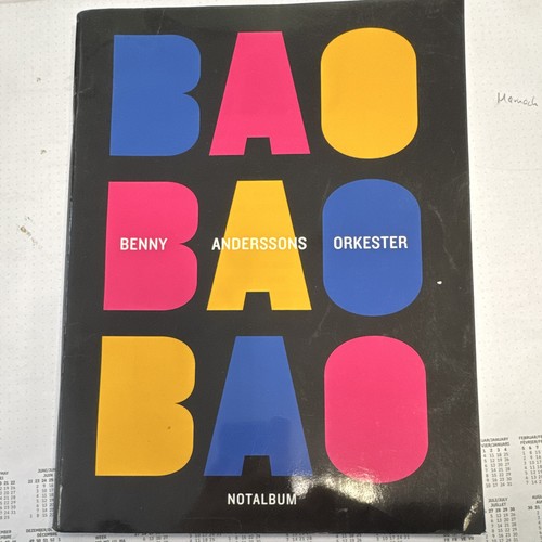 Songbook noten benny - songbook,