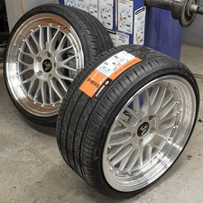 8,5+9,5x19 UA3 Tiefbett Sommer Kompletträder mit 225/35R19+255/30R19 für BMW E46