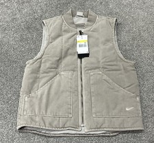 Nike Life Padded Work Gilet - Light Iron Ore - FZ6577-014 - UVP: 159,99£ - Small