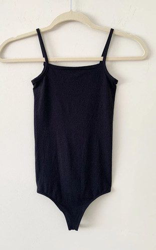 Wolford black strap tank - black,