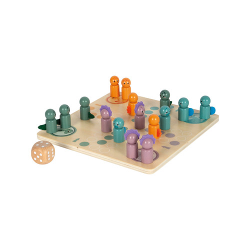Brettspiel ludo mit - brettspiel,