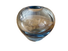 Holmegaard blaue kugelvase - blaue,