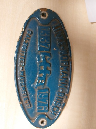 Waggonschild linke hoffmann - ,