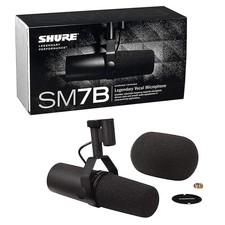 Shure SM7B Mikrofon Dunkelgrau