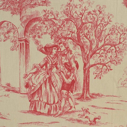 Toile jouy stoff aimee - jouy,