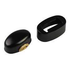 Fuchi Kashira schwarz Katana Tsuka Griff Samuraischwert Fuchigashira Schwert