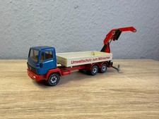 1:55 Mercedes LKW mit Ladekran Siku Modellauto Diecast