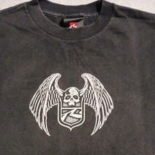 RUSTY Skate/Surf/Boardsport  "SKULL"   90er VINTAGE T-SHIRT Size S