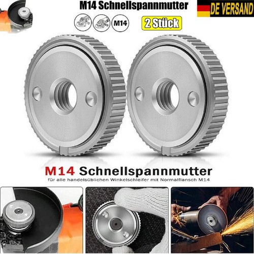 M14 schnellspannmutter - 2x,
