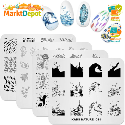 Nail art stempelplatte - nail,