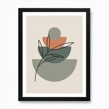 Mid Century Garten inspiriert