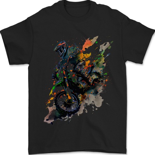 Motocross art dirt bike motox - dirt,