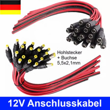 10x Hohlstecker oder Buchse