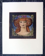 Ernst FUCHS, Flora erwacht Ia