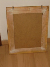 großer Spiegel Rahmen goldfarben Rustikal 55x33,5cm