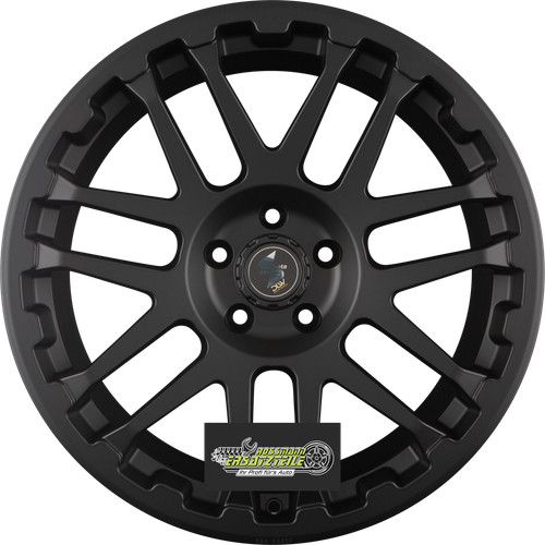 Etabeta combat black matt - black, 8x17
