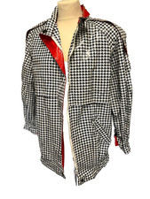 S!    PVC Lack Regenmantel, Kenn Sporn , Gr. XL  Pepita  neuwertiger Zustand