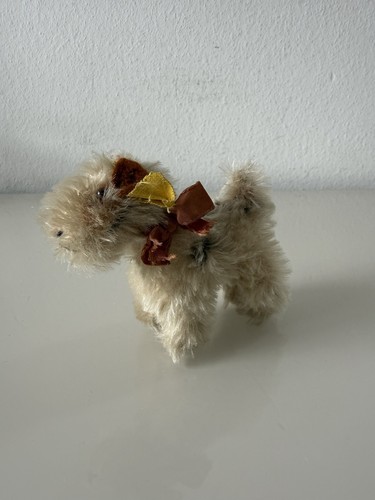 Vintage steiff hund foxy knopf - steiff,