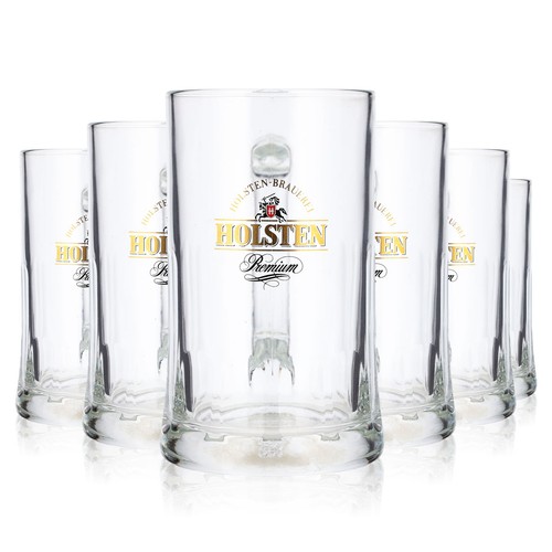 Holsten bier glas 5l - holsten, krug