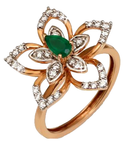 Naturdiamant rund 14k - 0,70,