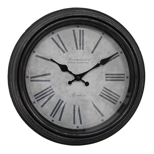 Wanduhr westminster braun - westminster,