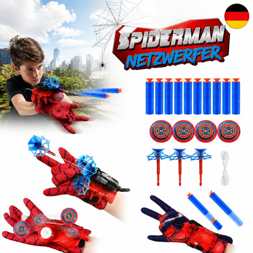 Spiderman web handschuh set - web, handschuh-set