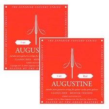 AUGUSTINE RED - 2 SATZ SAITEN, MEDIUM TENSION, ROT - 028-0425 CLASSIC KONZERT
